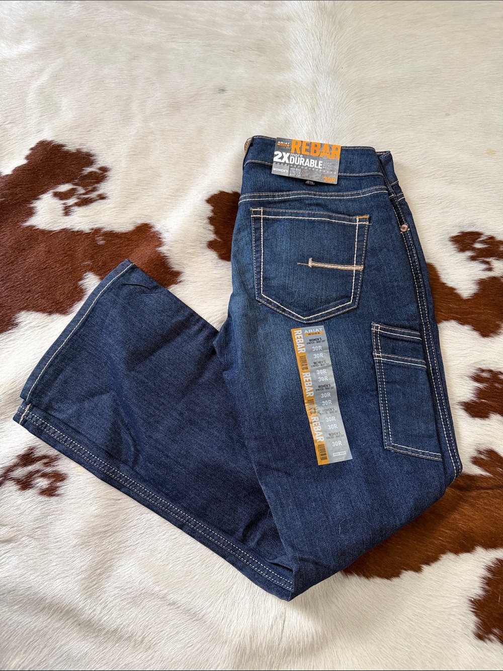 Women’s Ariat Rebar Relaxed Fit Work Jeans